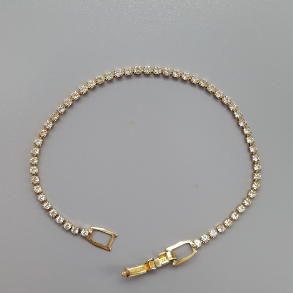 Gold Tennis Bracelet